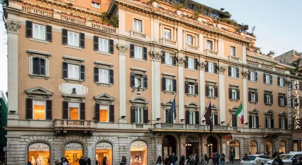 Grand Hotel Plaza Rome Bagian luar foto