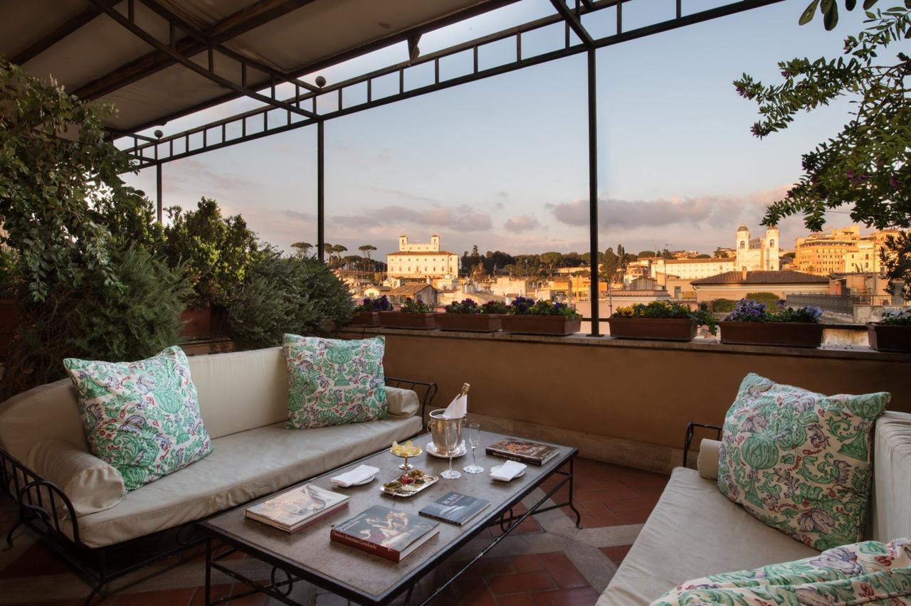 Grand Hotel Plaza Rome Bagian luar foto