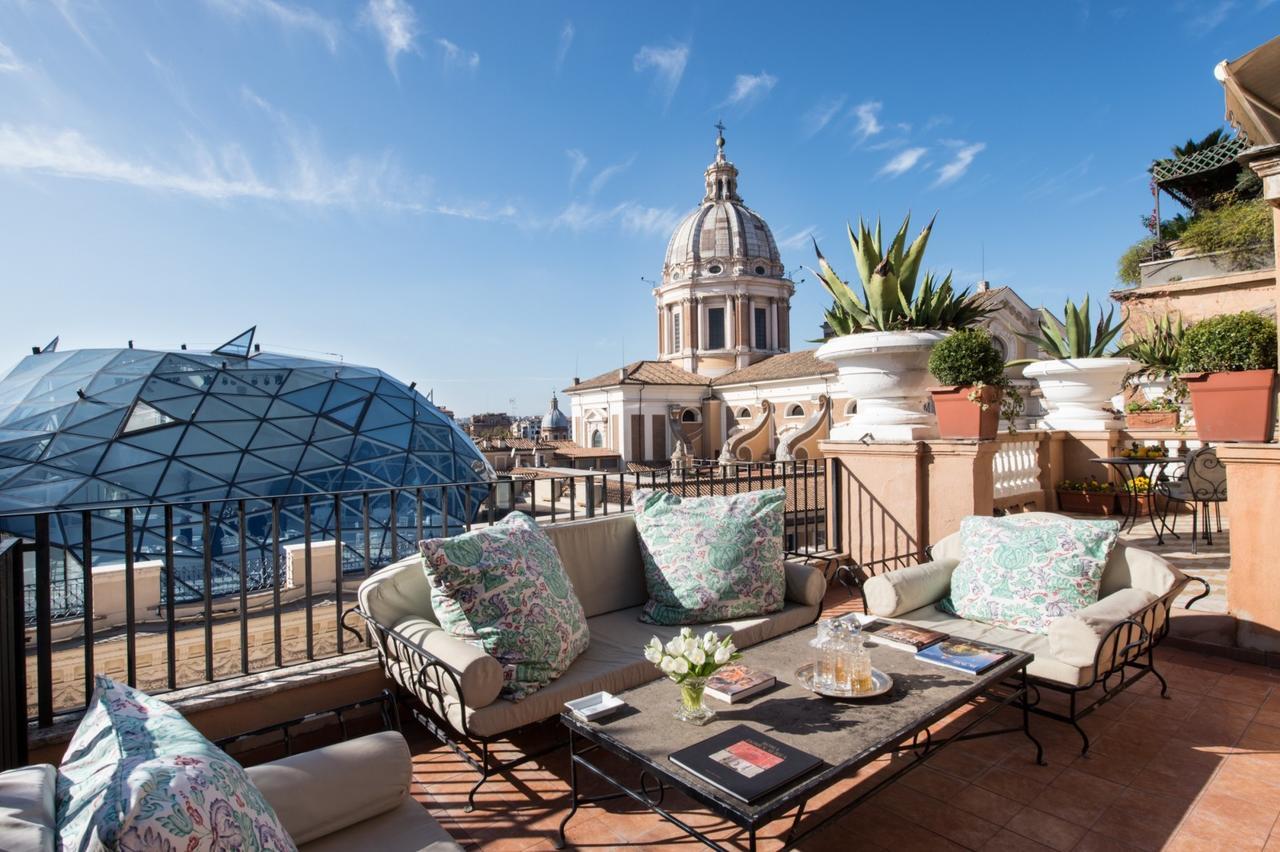 Grand Hotel Plaza Rome Bagian luar foto